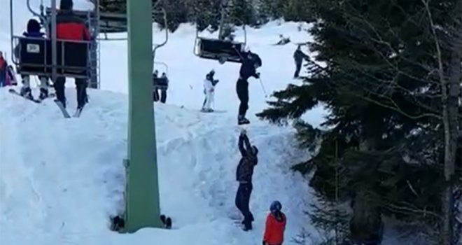 Drama na bh. skijalištu: Dječak visio na žičari obješen za kapuljaču!