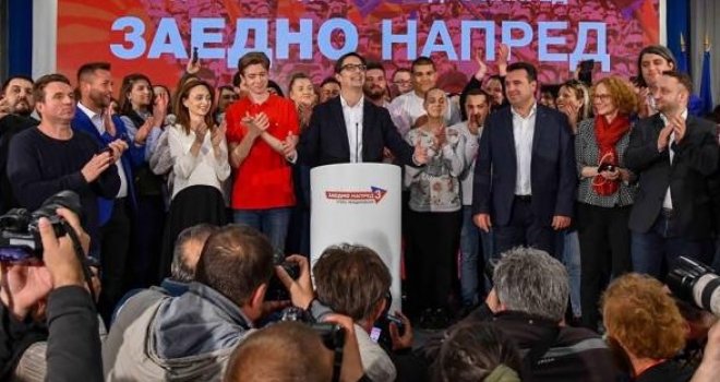 Stevo Pendarovski predsjednik Sjeverne Makedonije: 'Podjednako ću služiti svima'