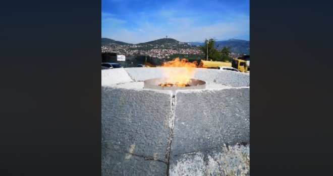 Nakon 27 godina upaljena vječna vatra na Vracama u Sarajevu