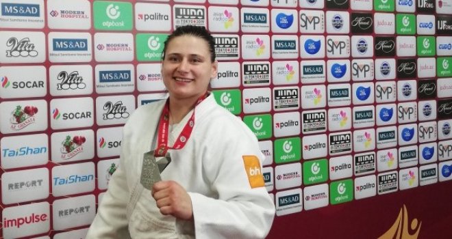 Novi sportski uspjeh bh. heroine: Larisa Cerić osvojila srebro na Grand Slamu u Bakuu