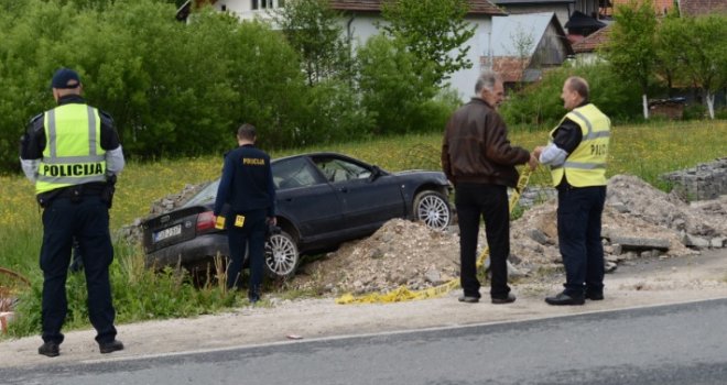 Završena potjera: Uhapšen vozač iz Goražda, prevrnuo policijsko vozilo, policajcu slomio ruku