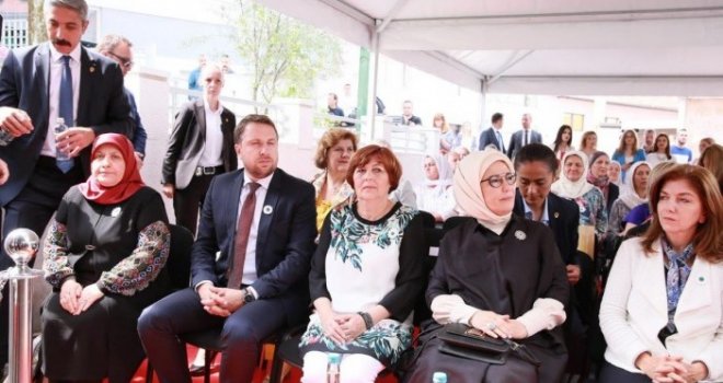 Emine Erdogan na zvaničnom otvaranju radionica Zavoda 'Mjedenica' 