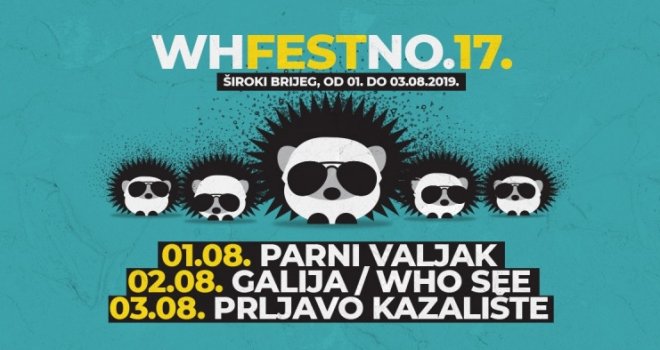 West Herzegowina Fest  od 1. do 3. augusta u Širokom Brijegu