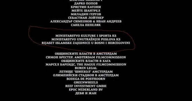 Pogledajte odjavnu špicu: Zašto je čak i Rijaset IZ u BiH podržao film koji 'vrijeđa' žrtve genocida u Srebrenici?! 
