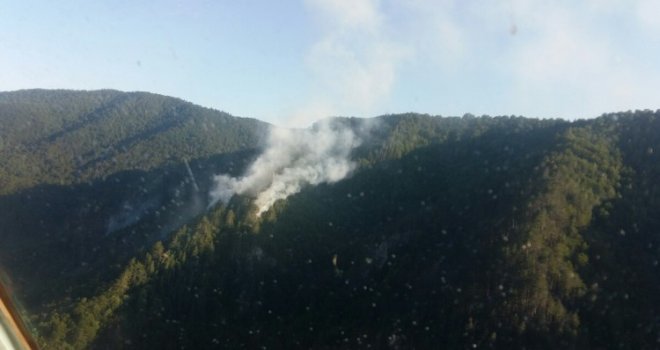  Oružane snage BiH angažirane na gašenju požara u općini Konjic  
