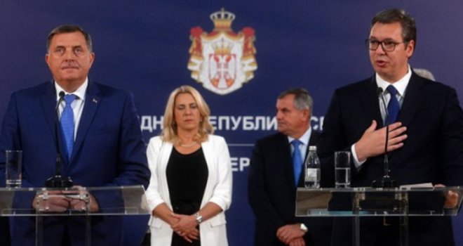 Sijevale varnice na beogradskom sastanku: Dodik i opozicija RS-a posvađali se kod Vučića...