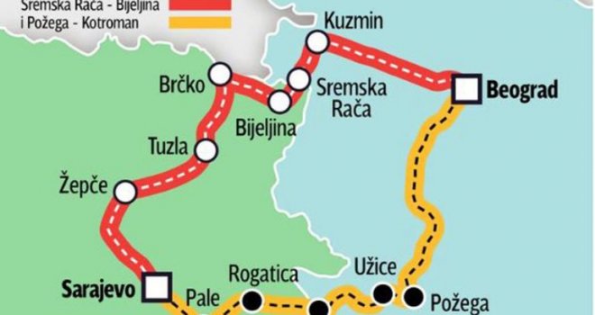 Kuda prolazi saobraćajnica: Sve o autoputu Beograd-Sarajevo, gradiće se kao prsten