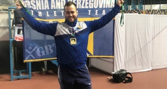 Hitac od 20,75 metara za zlato: Mesud Pezer osvojio prvo mjesto na Balkanskom prvenstvu