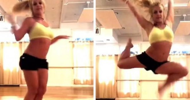 Britney Spears puklo stopalo dok je plesala: Čuje se 'kvrc', a onda...