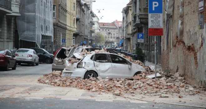 Da vam se krv sledi u žilama: Pogledajte snimke kako se jutros tresao Zagreb!