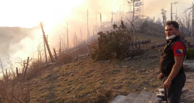 Dramatično kod Mostara: Stanje je kritično, požar ugrožava 50-ak kuća i stanište endemske vrste
