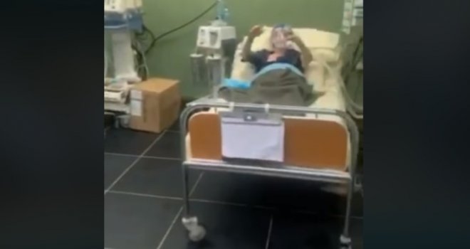 'Hajmo, baba, hajmo legendo': Hit snimak iz crnogorske Covid-bolnice... Nit' drame, nit' panike!