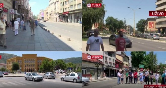 U bh. gradovima sirene na Dan sjećanja na genocid u Srebrenici