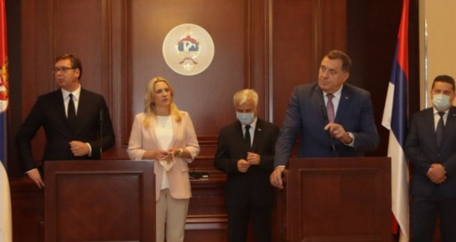 Dodik opet povezuje razdvajanje Kosova sa statusom Republike Srpske: 'Vučić treba da zna da mi imamo ista prava'!