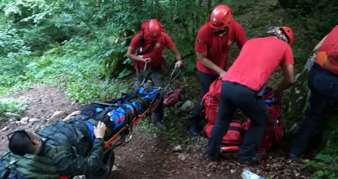 GSS u akciji spašavanja: Povrijeđeni planinar koji je pronađen na Treskavici nije životno ugrožen