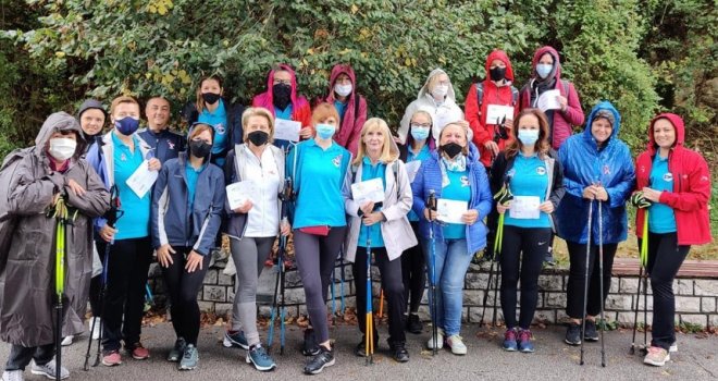 Veliki uspjeh: Prikupljeno 76 000 KM u prvoj digitalnoj  Trci/šetnji za ozdravljenje 'Race for the cure'