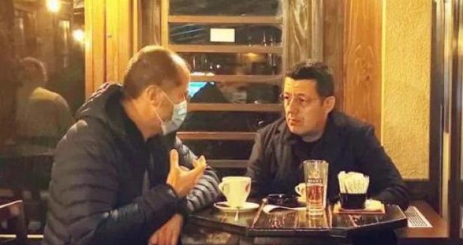 Razgovor u četiri oka: O čemu su u kafani pričali Tanović i Čampara?