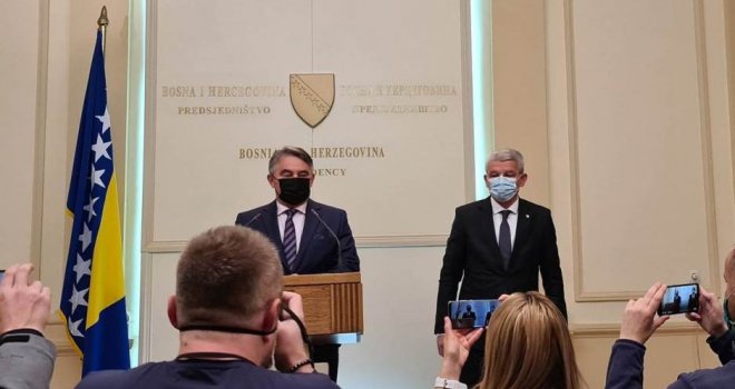 Komšić i Džaferović o razlozima odbijanja sastanka: Lavrov je pokazao nepoštivanje BiH, mi smo ponosni i odlučni ljudi