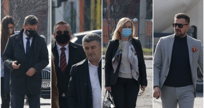 Počeo glavni pretres u slučaju 'Respiratori': Pogledajte dolazak optuženih u Sud BiH