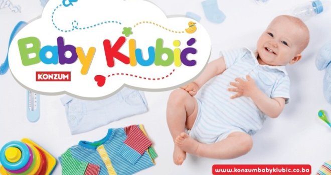 Konzum pokreće novi program lojalnosti Baby Klubić: Preporuke, savjeti, sniženja...