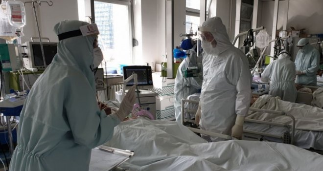 Nije bilo smrtnih ishoda: U Općoj bolnici u Sarajevu pad priliva pacijenata u Covid odjel