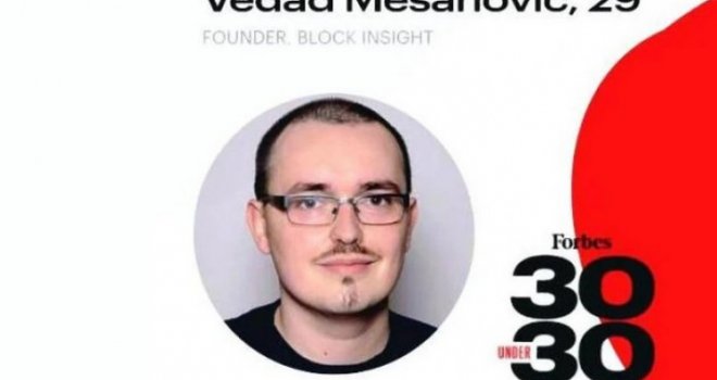 Veliki uspjeh mladog Sarajlije: Vedad Mešanović na Forbesovoj listi najuticajnijih mladih ljudi!