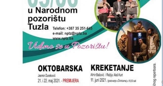 21. i 22. maja premijera predstave 'Oktobarska' u režiji Jasmina Durakovića