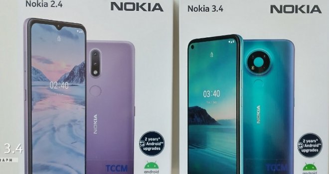 Hoće li 'pomesti' kineske pametne telefone: DEPO Portal donosi detaljnju recenziju novih modela - Nokia 2.4 i Nokia 3.4