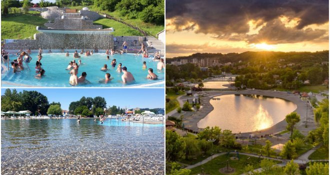 Posjetite Tuzlu, jedini grad na svijetu čija se slana jezera, kupalište i plaža nalaze u centru grada! 