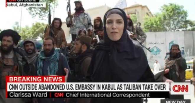 Reporterka CNN-a u Kabulu: Talibani tražili da stane sa strane jer je žena