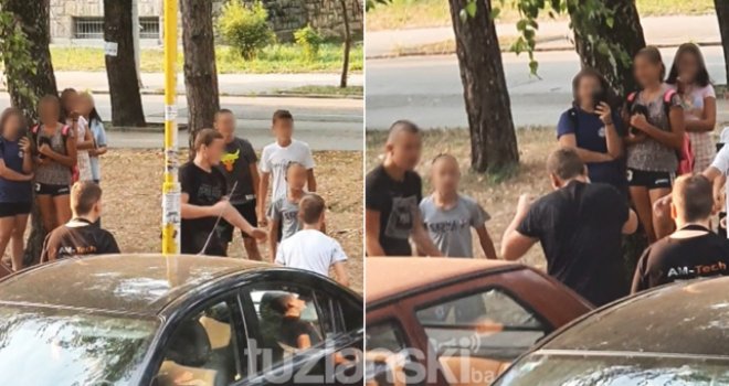 Šokantan snimak iz Tuzle: Dječaci se tuku, vršnjaci oko njih snimaju i navijaju