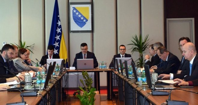 Vijeće ministara BiH donijelo Odluku o privremenom finansiranju