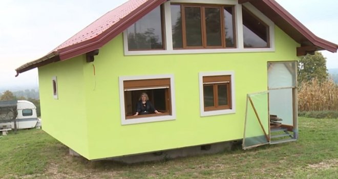 Bosanac izgradio rotirajuću kuću zbog žene: 'Uvijek je htjela lijep pogled. Eto joj sad'