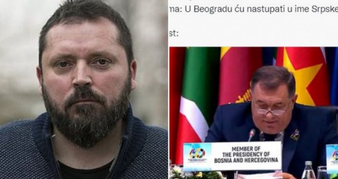 Bursać: Dodik je u Beogradu nastupio u ime Bosne i Hercegovine