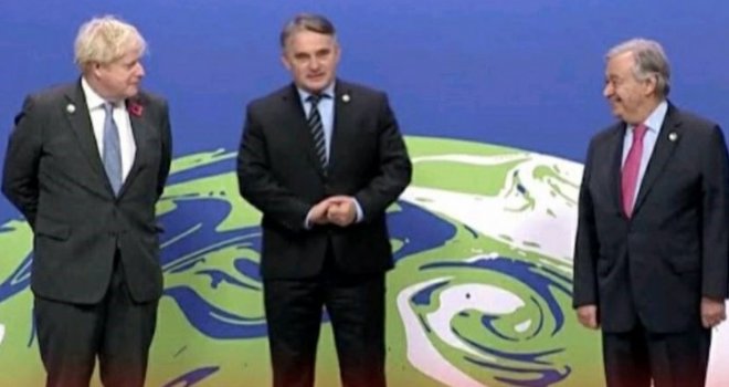 Komšić predstavlja BiH na UN Konferenciji o klimatskim promjenama u Glasgowu