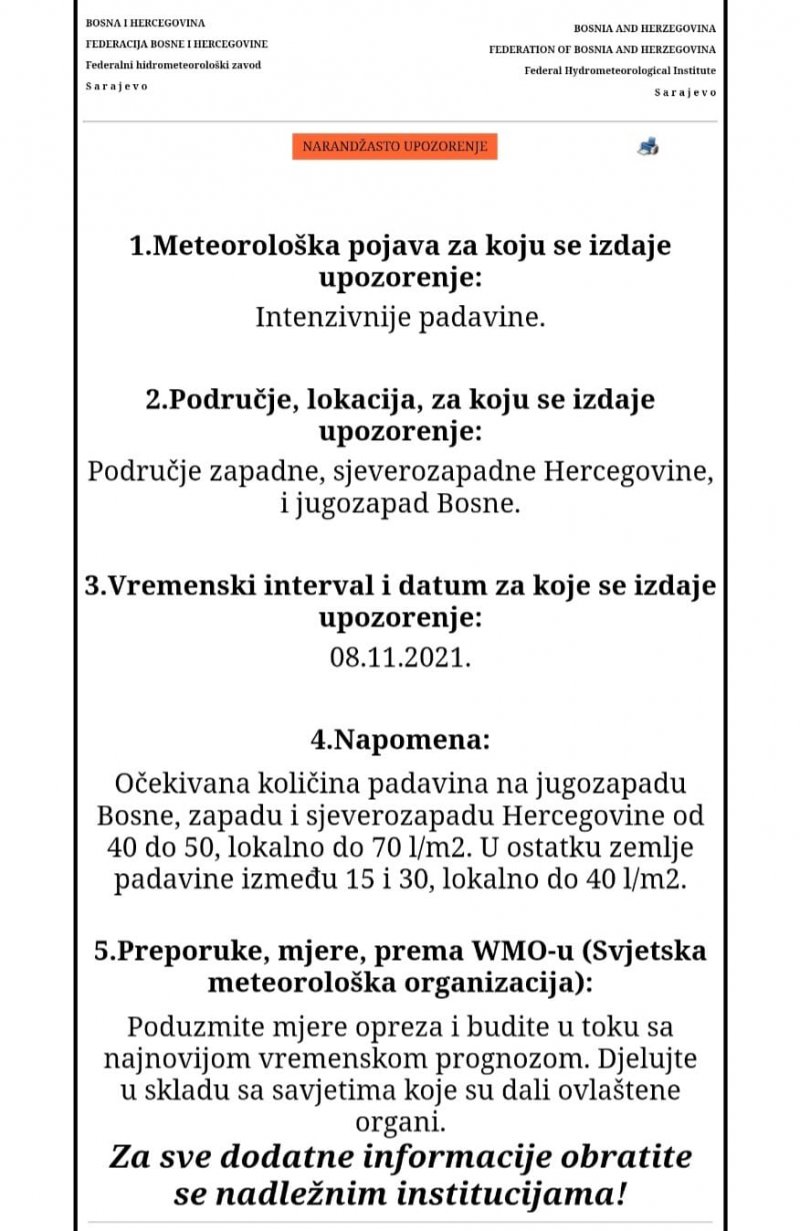 upozorenje