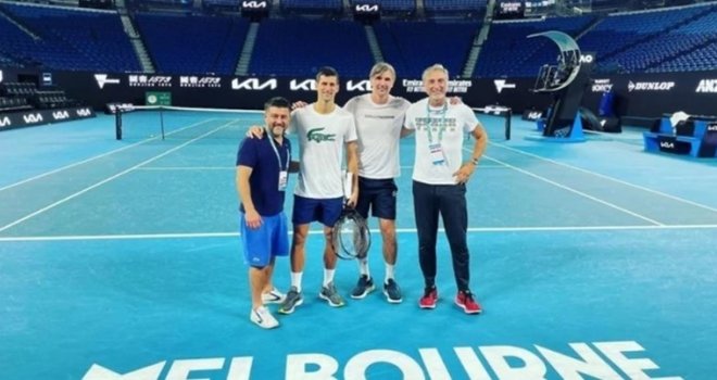 Novak Đoković je slobodan: Odradio prvi trening u Australiji i obratio se javnosti