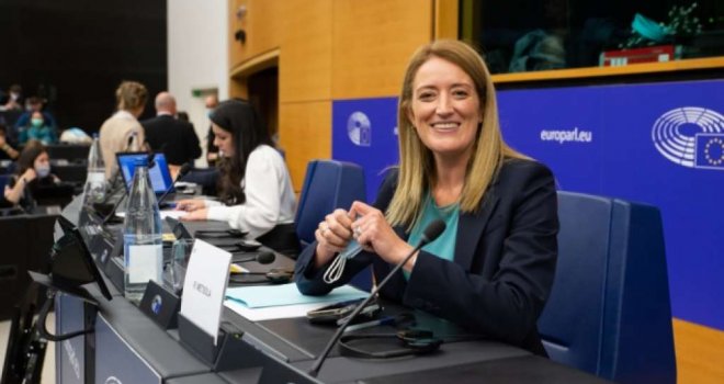 Roberta Metsola izabrana za predsjednicu Evropskog parlamenta