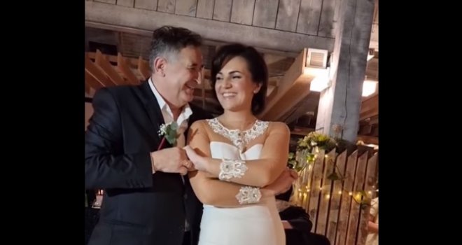 Oženio se Semir Cerić Koke: Pogledajte romantični ples koji je otplesao sa svojom suprugom Ivanom