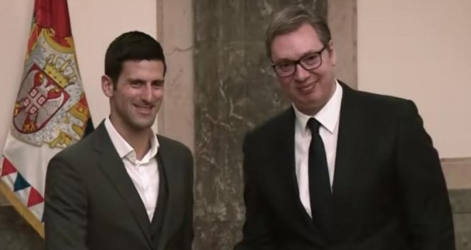 Šta mu treba da petlja s politikom?! Vučić ubacio Đokovića u svoj predizborni spot, dok mu se teniser zahvaljuje...