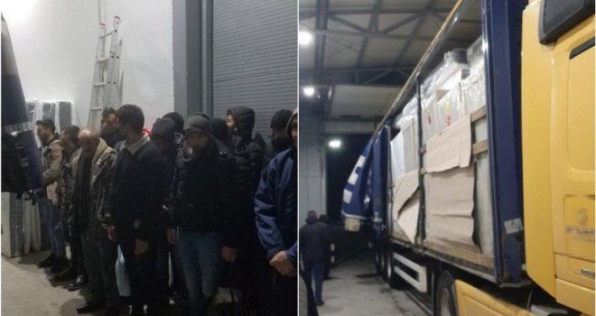 Granična policija BiH: U kamionu s namještajem otkriveno 26 državljana Turske