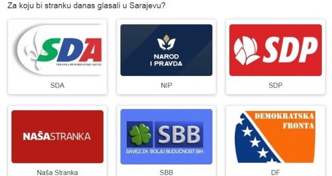 Čitaoci DEPO Portala glasaju:  Najbolje ljude i programe u Kantonu SDP, NiP, Naša Stranka, Platforma za progres, SDA,...
