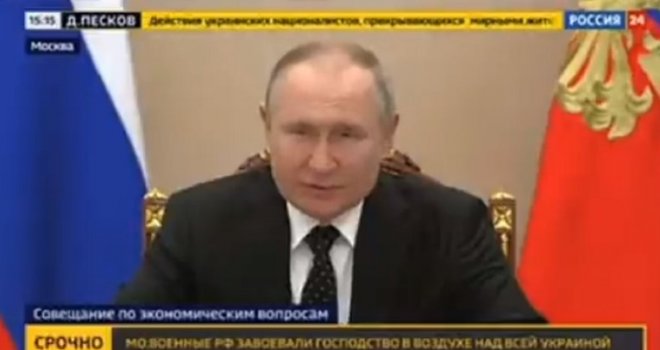 Vladimir Putin poručio Zapadu: 'Vi ste carstvo laži'