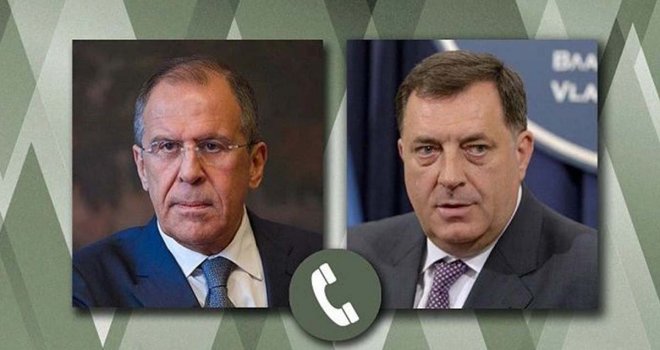 Član Predsjedništva BiH razgovarao s Lavrovom: Implementacija dogovora Dodika i Putina