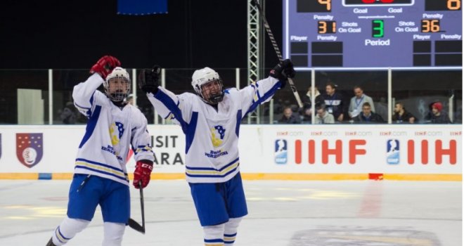 SP za juniore: Hokejaši Bosne i Hercegovine deklasirali Luksemburg