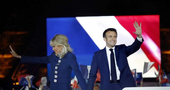 Macron: Ponosam sam što ću nastaviti služiti francuskom narodu; Le Pen: Ne napuštam politiku