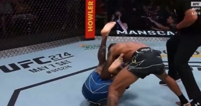 Brutalan nokaut u 41. sekundi meča: Brazilski UFC borac Joanderson Brito 'skršio' najvećeg favorita večeri