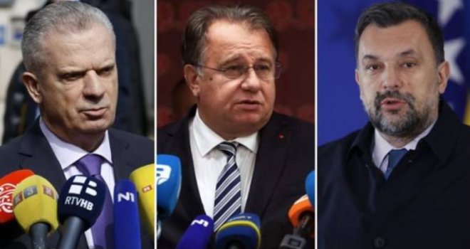 Radončić, Nikšić i Konaković razgovarali o zajedničkom kandidatu za Predsjedništvo BiH