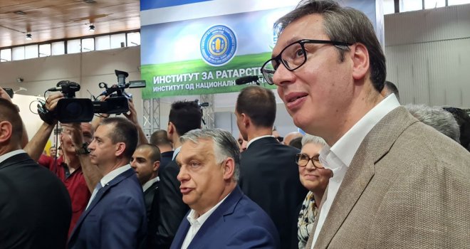 Vučić i Orban na Sajmu poljoprivrede u Novom Sadu posjetili štand BiH