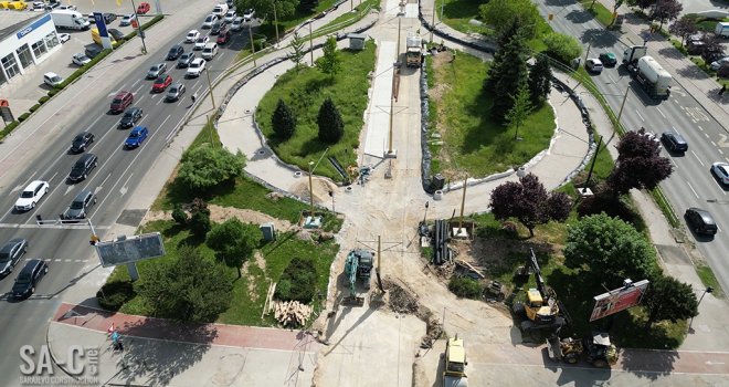 Kako izgleda rekonstrukcija tramvajske pruge u Sarajevu iz zraka